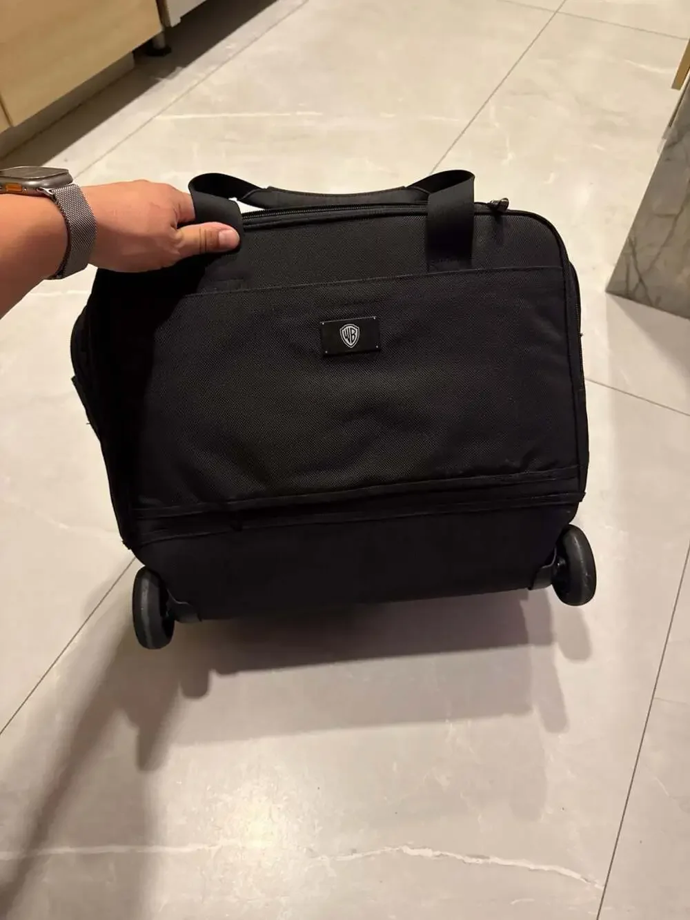 Wenger SwissGear Patriot II Rolling Laptop Case with Warner Bros Logo